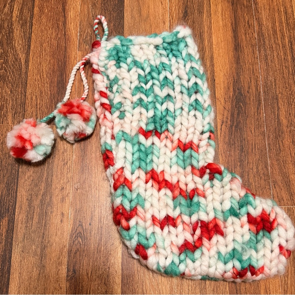 “World market XL knit Christmas stocking